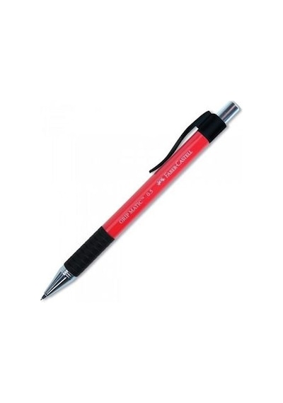 Faber Castell Grip Matic Versatil Uçlu Kalem 0.5 Kırmızı