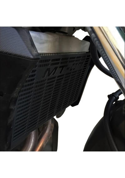 GP Kompozit  Yamaha MT-07 2014-2020 Uyumlu Radyatör Koruma Siyah