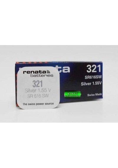 Renata 321 SR616SW 1.55V Saat Pili 10'lu
