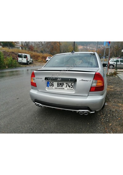 OtoÇizgi Hyundai Accent Milenyum - Admire Spoiler Piano Black Parlak Siyah OtoÇizgi