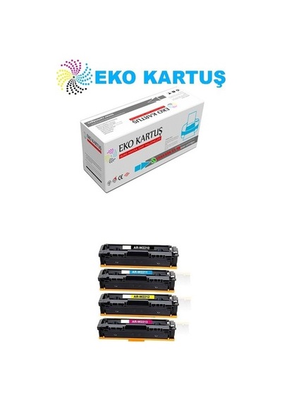 Eko Kartuş Hp 7KW74A 207X(W2210) Set Chipsiz Uyumlu Toner