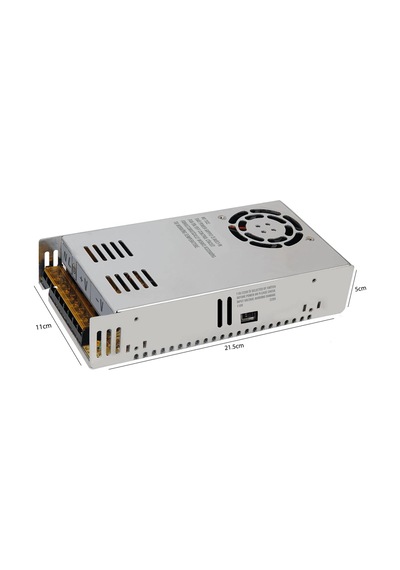 Adaptör 12v 30a Metal Kasa Mz-1230