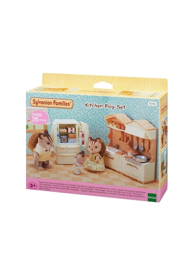 5341 Sylvanian Families Mutfak Seti 35 Parça + 3 Yaş Figürler