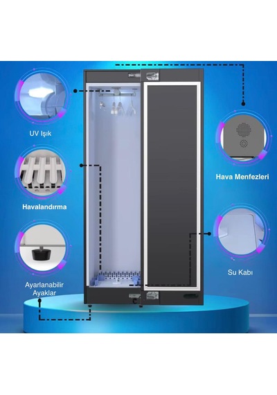 Smartjest BXD22104A Kurutma Ütüleme Sterilizasyon Dezenfeksiyon Giysi Bakım Cihazı