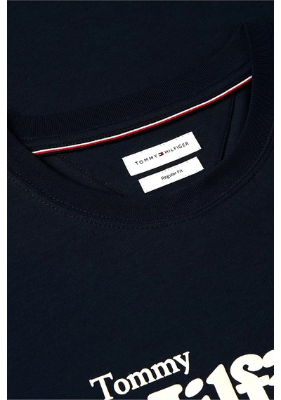 Tommy Hilfiger % 100 Pamuk Regular Fit Bisiklet Yaka T Shirt Erkek T Shirt Mw0mw43448 Dw5 Lacivert Tommy Hilfiger % 100 Pamuk Regular Fit Bisiklet Yaka T Shirt Erkek T Shirt Mw0mw43448 Dw5 Lacivert