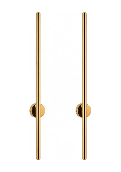 Cata Modern Dekoratif Duvar Apliği Gold Beyaz Ct-5211gb 2 Adet