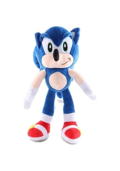 Sonik Boom 30 Cm Orta Boy Kirpi Sonic Figür Peluş Oyuncak Mavi