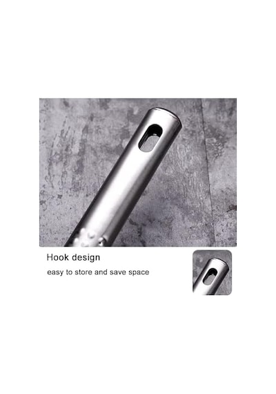 4 Parça Çelik Mutfak Servis Seti, Kepçe Kevgir Spatula Kaşık Takımı Çeyiz Seti, Mutfak Sofra Seti Ergonomik Sapl