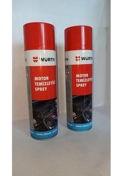 Hızlı Motor Temizleme Spreyi 500ml 2 Li Set 0890230500-würth