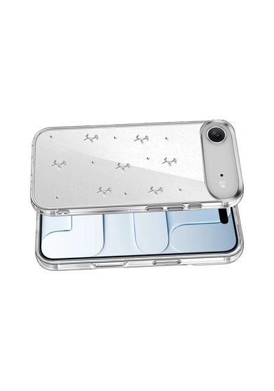 Apple Uyumlu iPhone 17 Air Fiyonk Desenli Kapak Desen 4