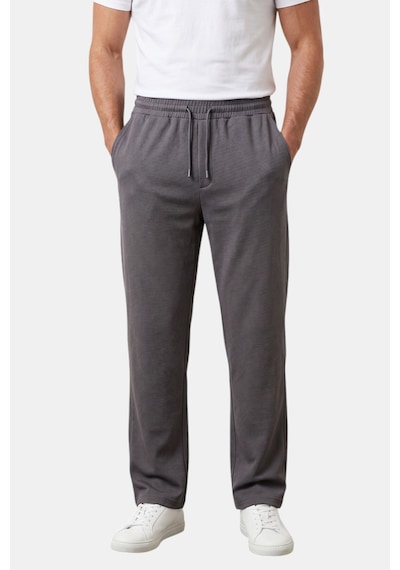 Rizzup Füme Baggy Style Likralı Lastikli İpli Erkek Spor Pantolon 2600262