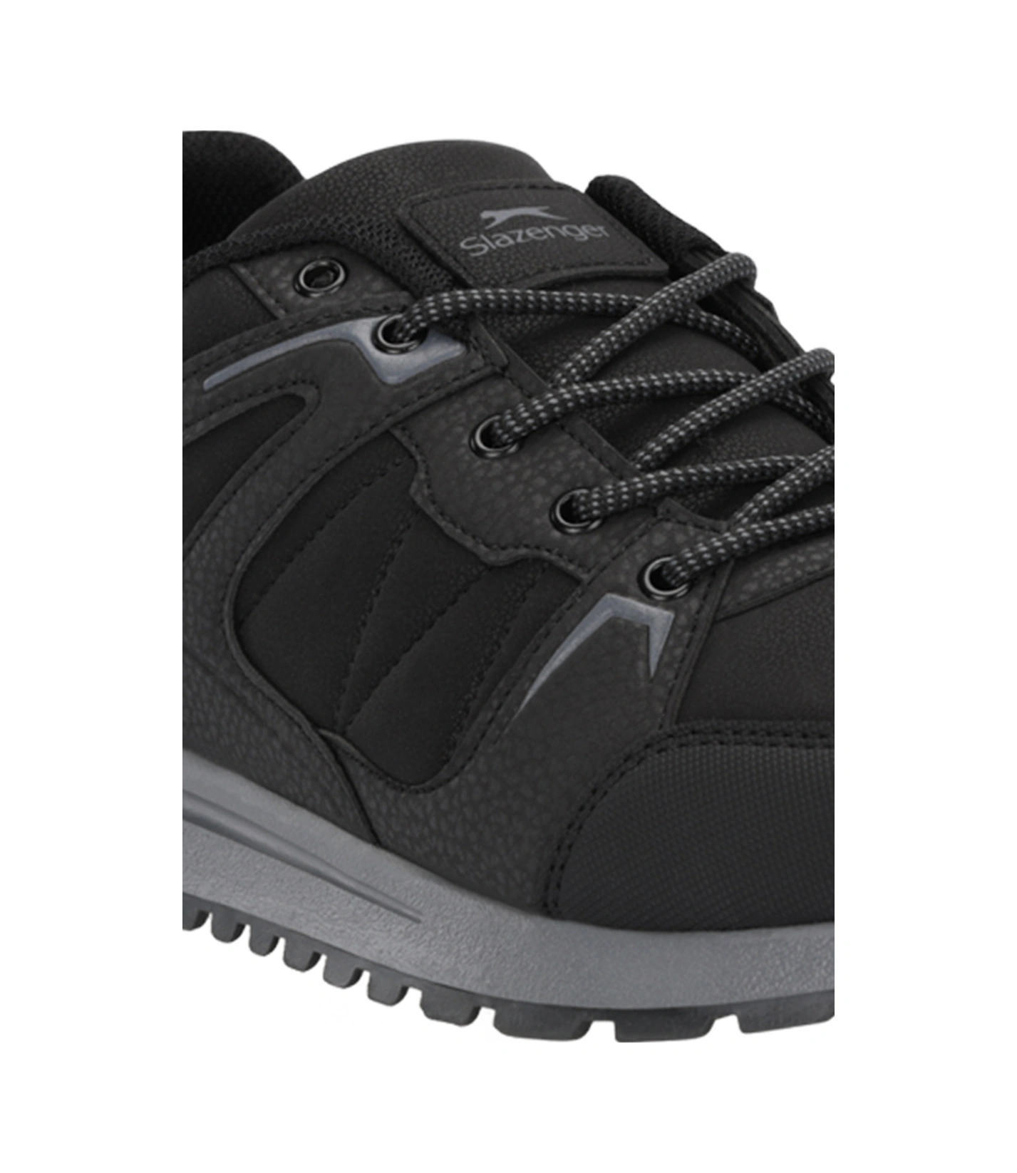 Slazenger Outback I Erkek Siyah / Koyu Gri Günlük Spor Ayakkabısı Siyah / Koyu Gri