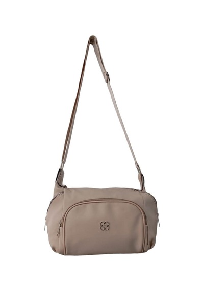 Mygeppetobag Suni Deri Bayan Çapraz Çanta -omuz Çantası Vizon Vızon