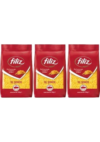 Tel Şehriye 500 Gr. X 3 Paket Özel Harman