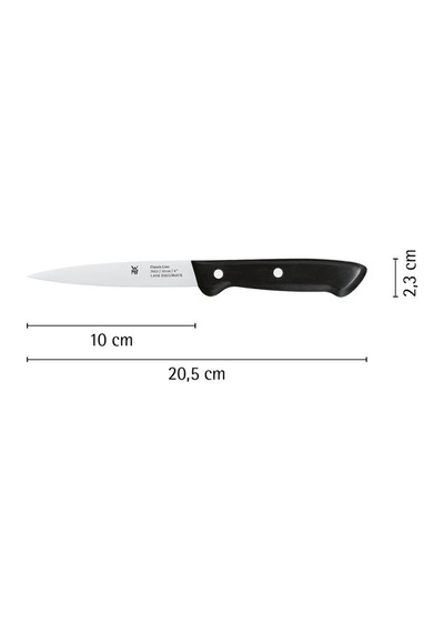 Wmf Classic Line Çok Amaçlı Bıçak 10 Cm Siyah