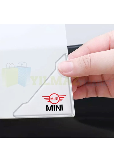 Mini Cooper Logo Kapı Kenar Köşe Koruyucu Çarpma Çizilme Önleyici