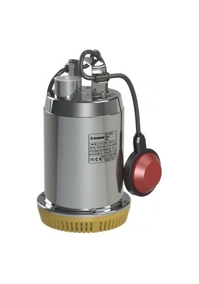 Sumak Sdf6a Dalgıç Pompa 0.5hp 1.1/4'' - Temiz Su Paslanmaz