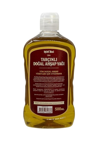Rox Wood 0121 Tarçınlı Doğal Ahşap Yağı 500  Ml