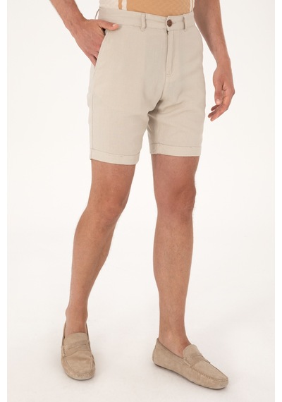 U.s. Polo Assn. Erkek Taş Şort / Bermuda 50300446-vr049 Taş