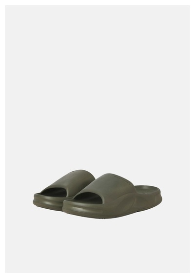 Jack & Jones Jack Jones Status Moulded Slıder Erkek Terlik Pantoletten - 12251282 Yeşil