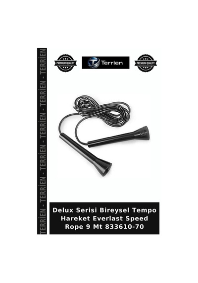 Delux Serisi Bireysel Tempo Hareket Everlast Speed Rope 9 Mt 833610-70