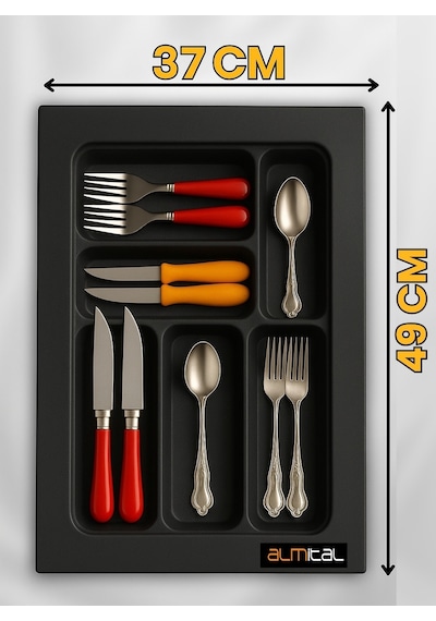 37x49 Kaşıklık Ve Kepçelik 2'li Set