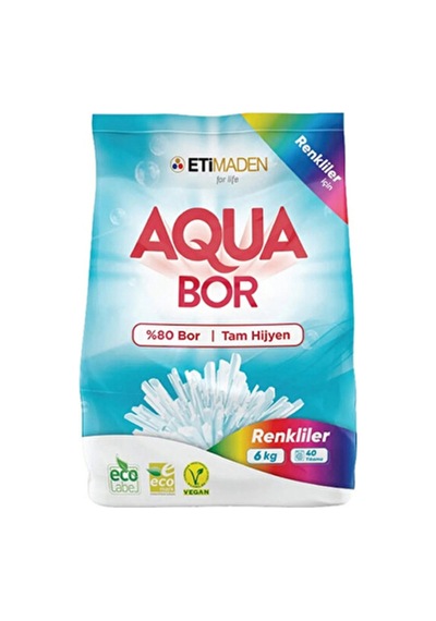Aqua Bor Deterjan 6 Kg Renkli
