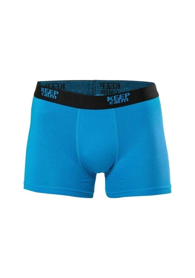 10 Adet Saks Renk Likralı Modal Boxer Saks