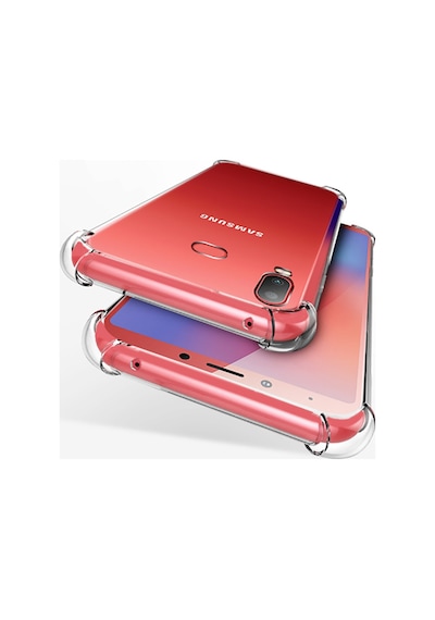 Samsung Uyumlu Galaxy A01 Kılıf Şeffaf Nitro Anti Shock Kapak Renksiz
