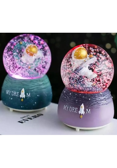 Astronot Kar Küresi Orta Boy