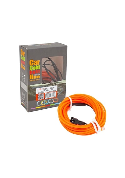 Powermaster 5 Metre 5 Volt Usb Adaptörlü Neon Oranj İp Aydınlatma Pm-6084 Diğer