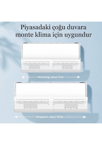 Evrensel Hava Klima Yönlendirme Aparatı Toz Geçirmez Filtre Arıtm