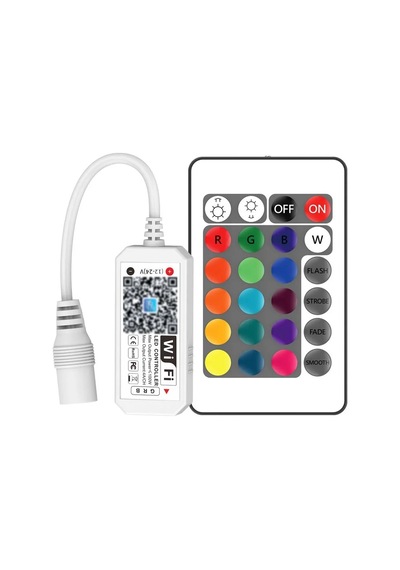 Wifi Rgb Led Kontrol Cihazı Dc 100w 4a 5-24v Magic Home Uzaktan Kumandalı Kontrol App Uygulama Ios/android