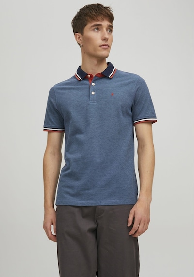 Jack & Jones Basic Polo Tişört-Paulos 12136668 Denim Blue Lacivert Jack & Jones Basic Polo Tişört-Paulos 12136668 Denim Blue Lacivert