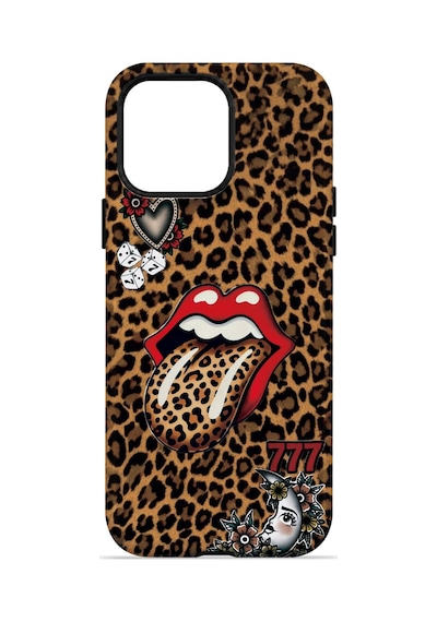 Velvoria Valestra Lucky Leopar Apple iPhone Uyumlu 14 Pro Darbe Korumalı Kılıf Valestra Select - Lucky Leopar