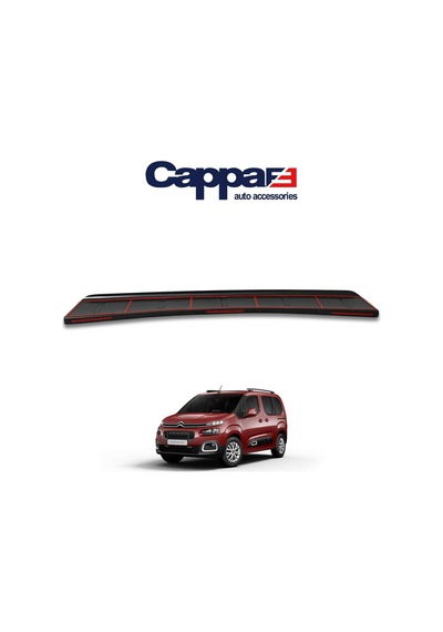Cappafe Citroen Berlingo Arka Tampon Eşiği Parlak 2019- Yılı Ve N11.3389