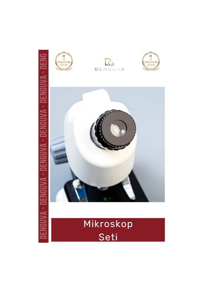 Mikroskop 1200x Büyütme Profesyonel Bilimsel Eğitim Taşınabilir Led Aydınlatma Stem Mikroskop Seti
