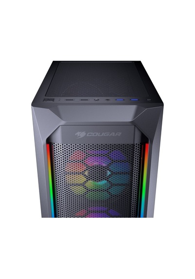 Cougar Mx410 Mesh-G 650W 80+ 4X Rgb Fan Oyuncu Bilgisayar Kasası