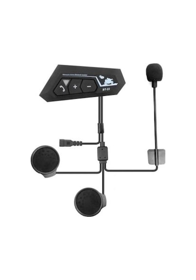 Vothoon Bt22 Kask Kulaklık Bluetooth Motosiklet Kulaklık 5.0 Bluetooth Interkom Motorsiklet Kulaklık