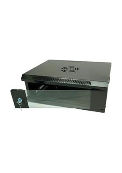 Racksan Ml-6404s 4u Duvar Tipi Kabinet 200-530-400 Raf+fan+priz Kdo