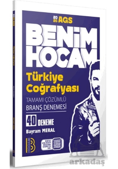 2026 Ags Türkiye Coğrafyası Tamamı Çözümlü 40 Branş Deneme Benim Hocam Yayınları