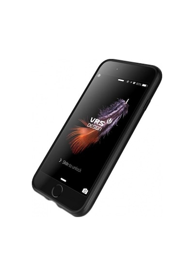 Vrs Design Apple Uyumlu iPhone 7 İle Simpli Fit Kılıf Phantom Black Siyah