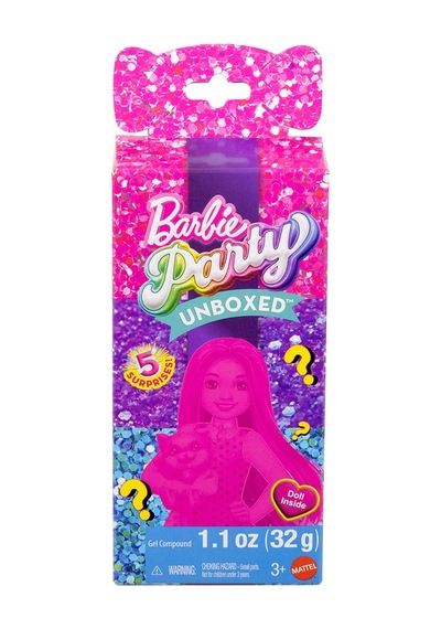 Barbıe Party Unboxed Parti Sürprizi Chelsea - 6 Adet Tarı
