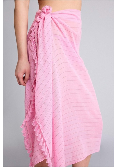 Defacto Regular Fit Pamuklu Pareo-fall İn Love E5103ax25sppn253 Pembe