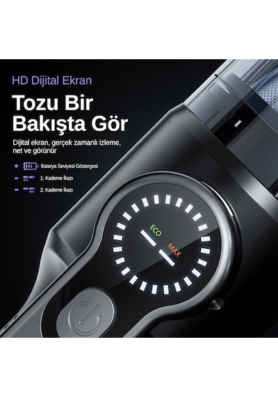 22.000 Pa Işıklı Araç Süpürgesi Kablosuz Şarjlı Çok Başlıklı Güçlü Yüksek Güçlü Dijital Ekranlı Şarjlı Ev Süpürgesi Turuncu 22.000 Pa Işıklı Araç Süpürgesi Kablosuz Şarjlı Çok Başlıklı Güçlü Yüksek Güçlü Dijital Ekranlı Şarjlı Ev Süpürgesi Turuncu