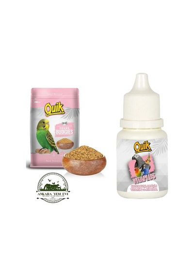 Quik Yavru Muhabbet Vitamin 2 Li Set