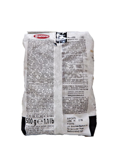 Fusilli Granoro Dedicato 500 G