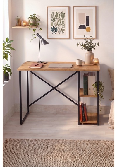 110x50 Cm 2 Raflı Çalışma Masası Bilgisayar Masası Ofis Masası Ders Masası Ümit Çam 110x50 Cm 2 Raflı Çalışma Masası Bilgisayar Masası Ofis Masası Ders Masası Ümit Çam