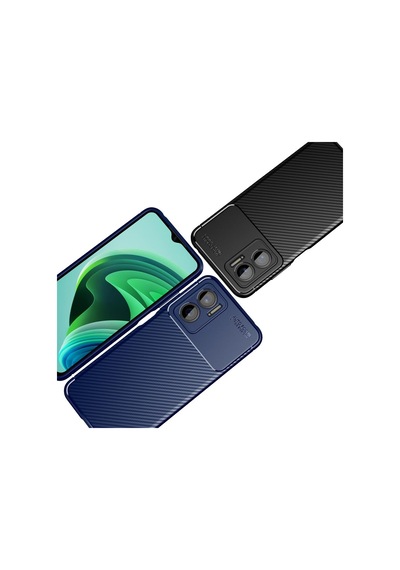 Xiaomi Redmi Note 11e Kılıf Karbon Silikon Case Kapak