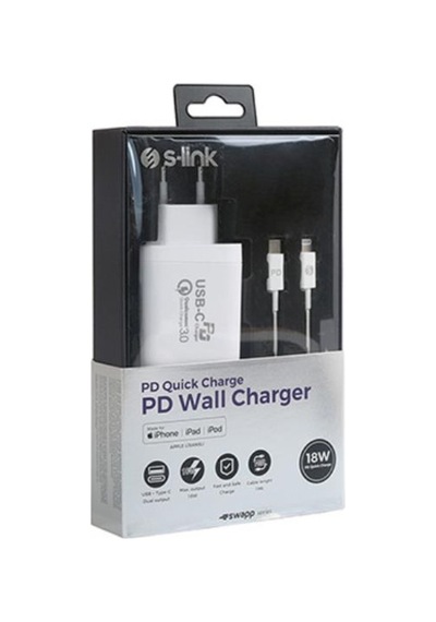 Diğer S-Link Swapp Ip-Sw30 18W Type C Lightning C94 Li